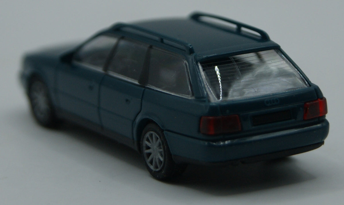 Rietze Audi A6 Avant C4 2.5 TDI blau Audi Werbemodell 1:87 H0 OVP