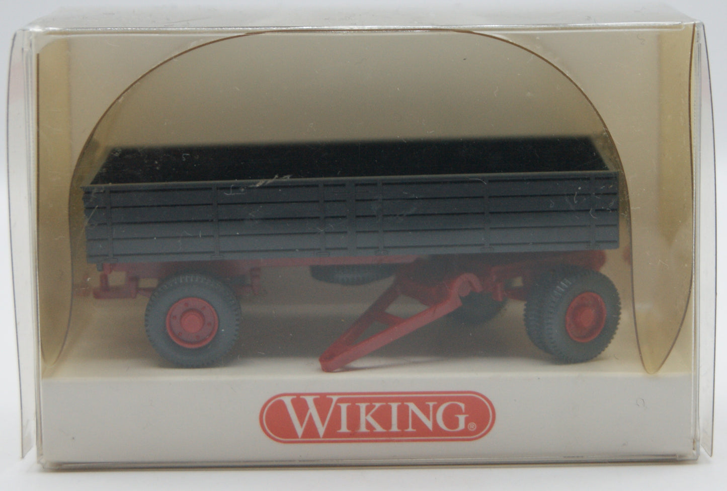 Wiking 879 03 13 Landwirtschaftlicher Anhänger grau/rot 1:87 H0 OVP