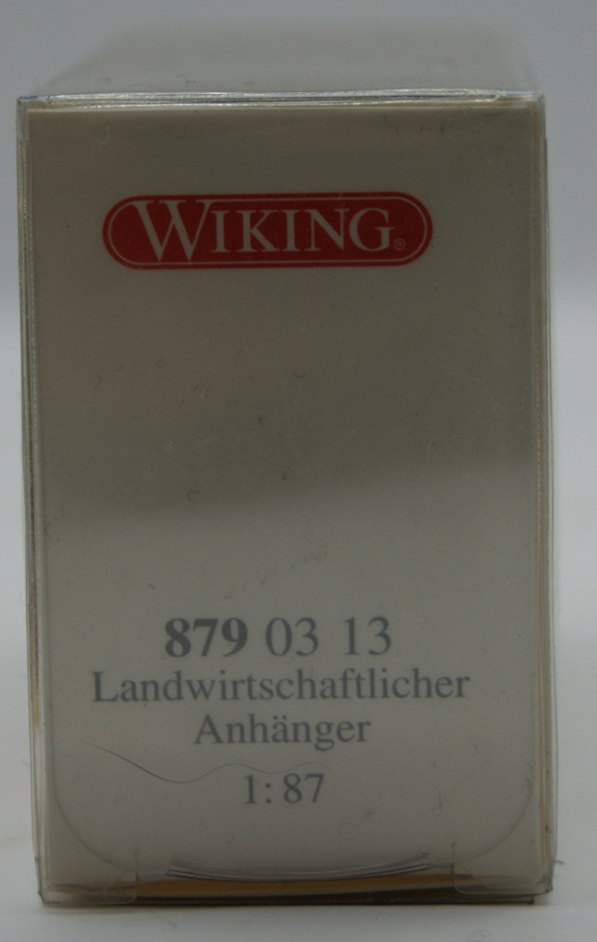 Wiking 879 03 13 Landwirtschaftlicher Anhänger grau/rot 1:87 H0 OVP
