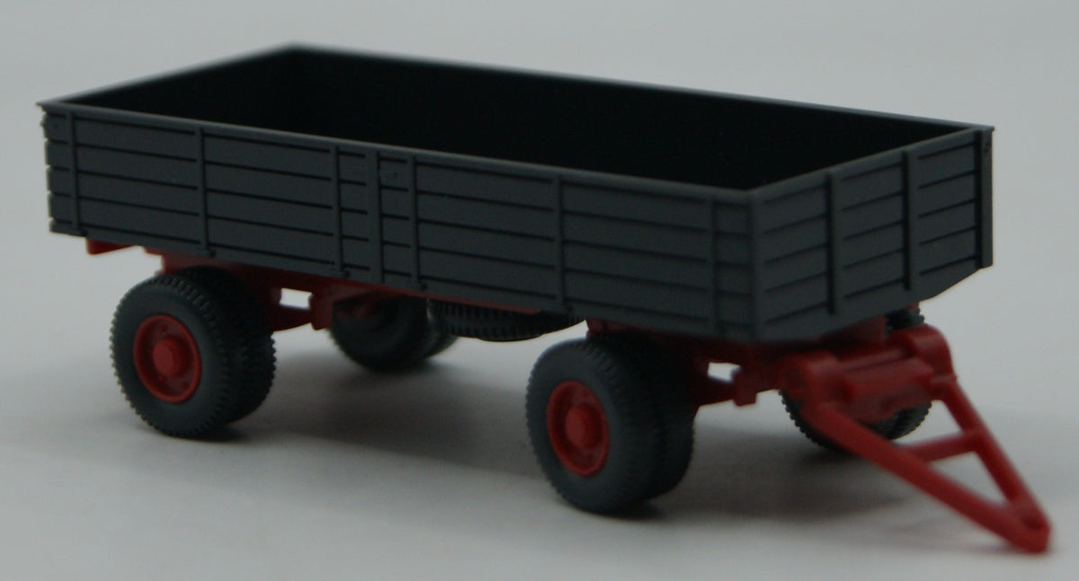 Wiking 879 03 13 Landwirtschaftlicher Anhänger grau/rot 1:87 H0 OVP