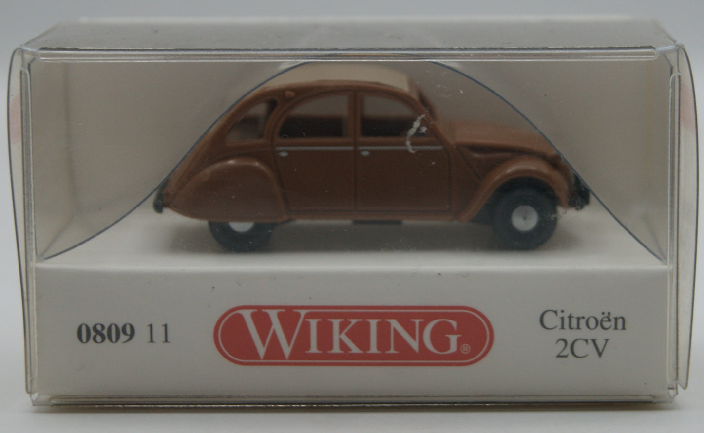 Wiking 0809 11 Citroën 2CV Ente braun/beige 1:87 H0 OVP