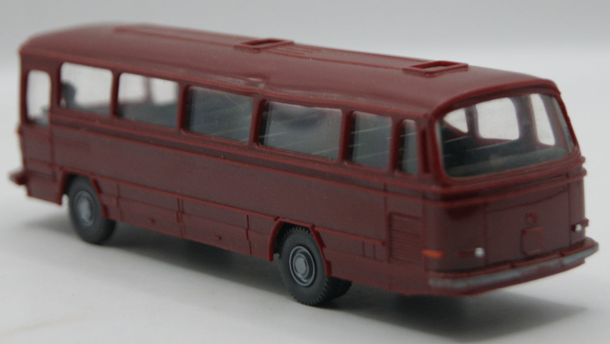 Wiking 709 Mercedes-Benz O 302 Reisebus rotbraun 1:87 H0