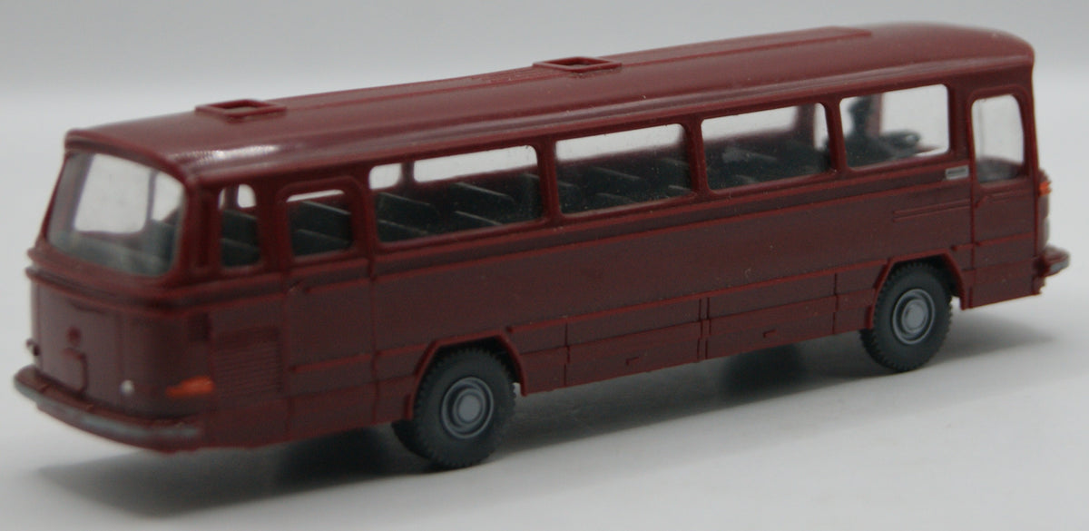 Wiking 709 Mercedes-Benz O 302 Reisebus rotbraun 1:87 H0