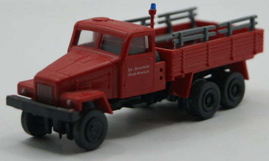 s.e.s. 14 1015 51 IFA G5 Feuerwehr Mannschaftstransport Pritsche 1:87 H0