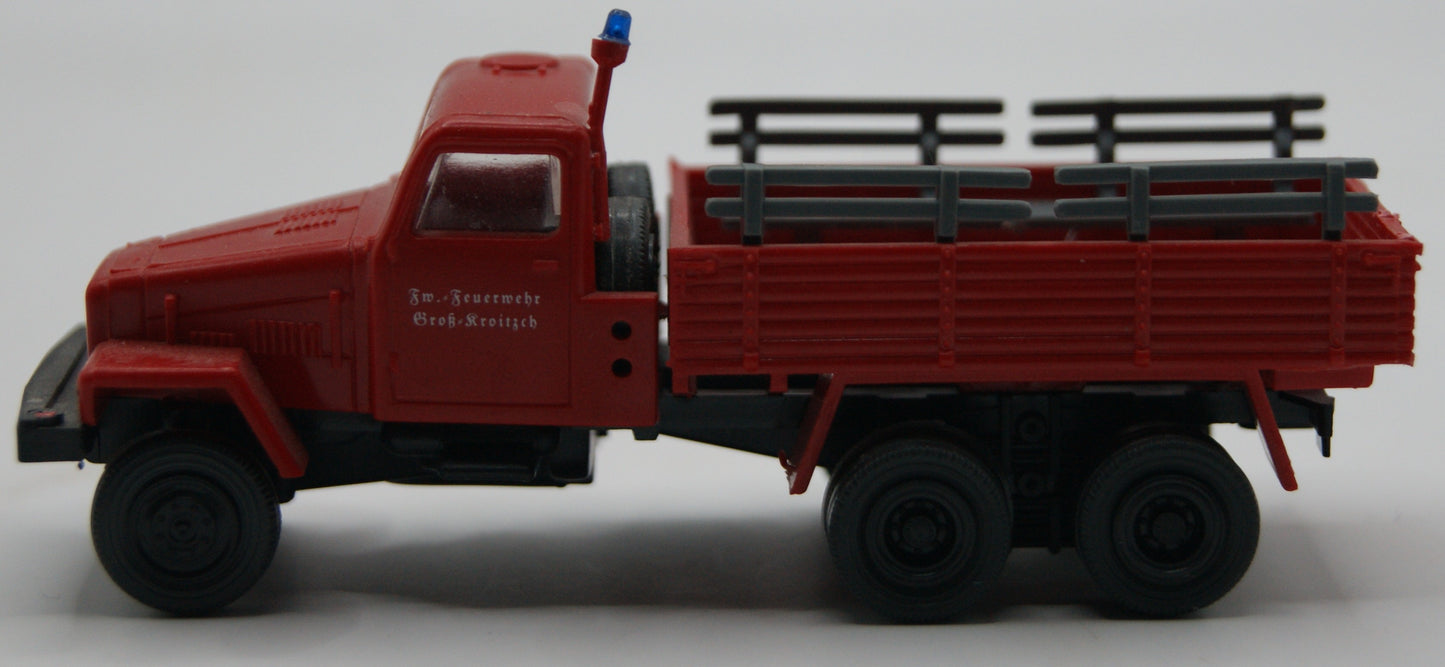 s.e.s. 14 1015 51 IFA G5 Feuerwehr Mannschaftstransport Pritsche 1:87 H0
