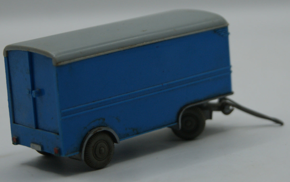 Wiking 501/1 Ackermann Großraum-Anhänger WM Ferntransporte blau/grau 1:90 Vintage
