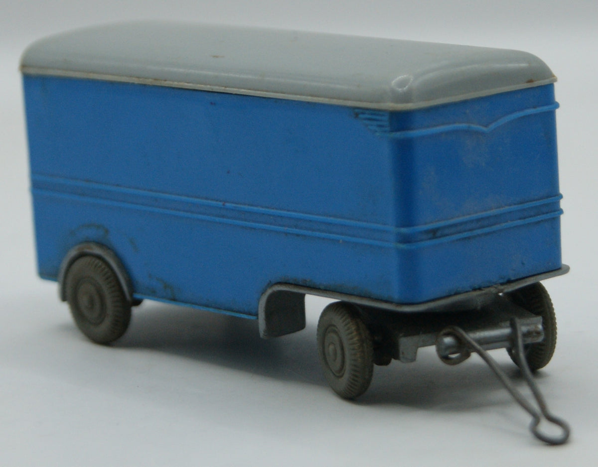 Wiking 501/1 Ackermann Großraum-Anhänger WM Ferntransporte blau/grau 1:90 Vintage