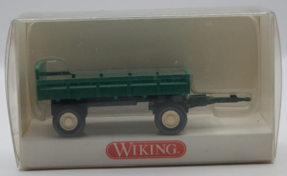 Wiking 869 01 18 Landwirtschaftlicher Anhänger grün 1:87 H0 OVP