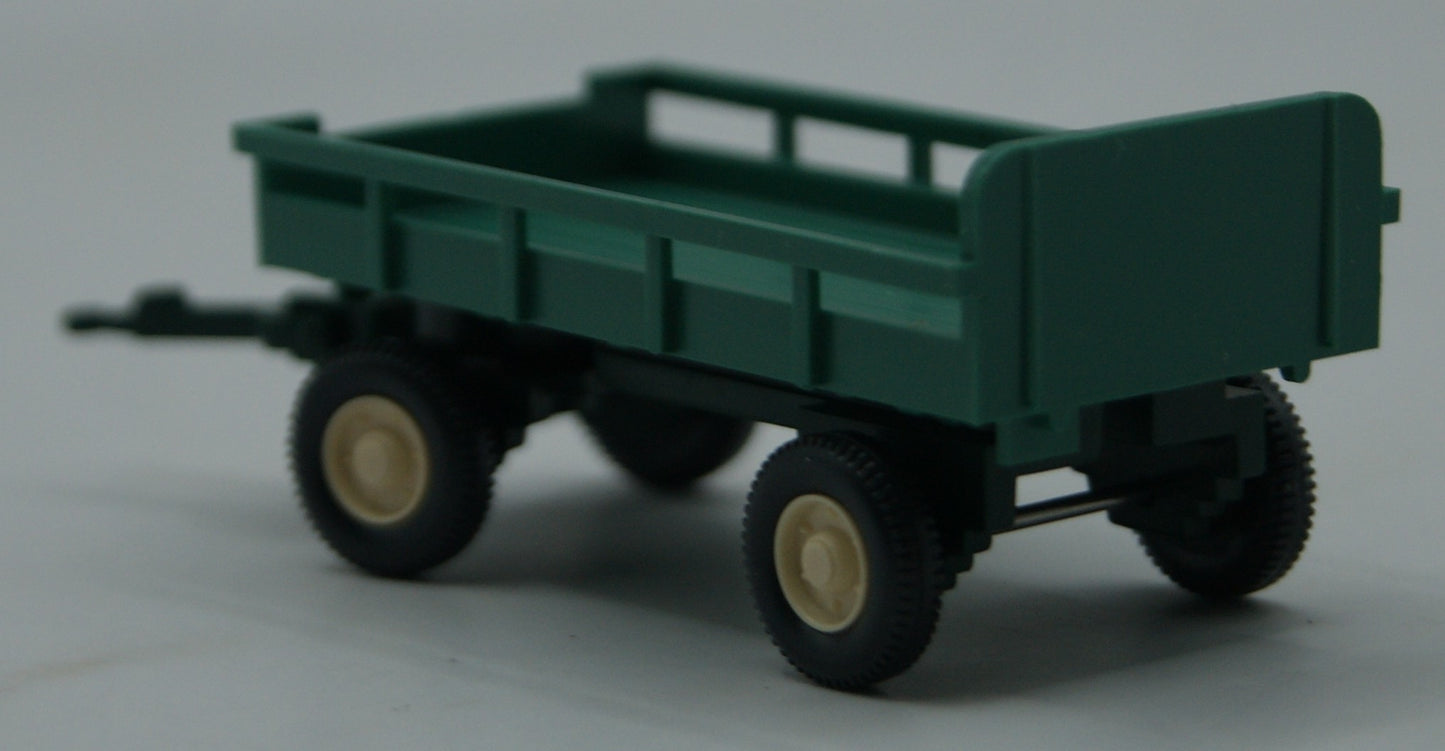 Wiking 869 01 18 Landwirtschaftlicher Anhänger grün 1:87 H0 OVP