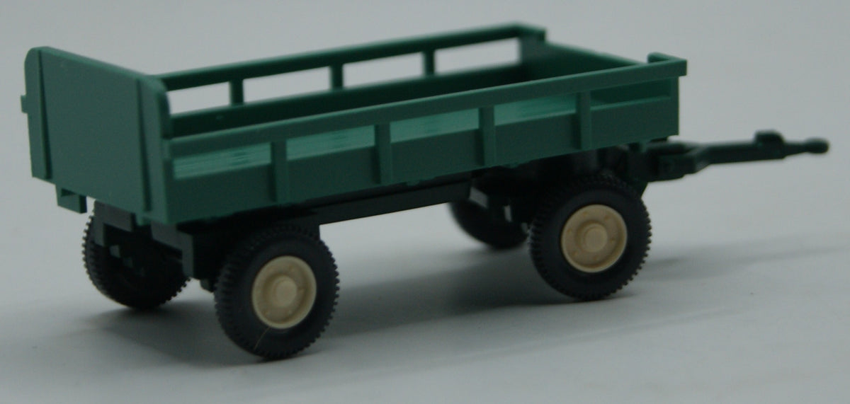Wiking 869 01 18 Landwirtschaftlicher Anhänger grün 1:87 H0 OVP