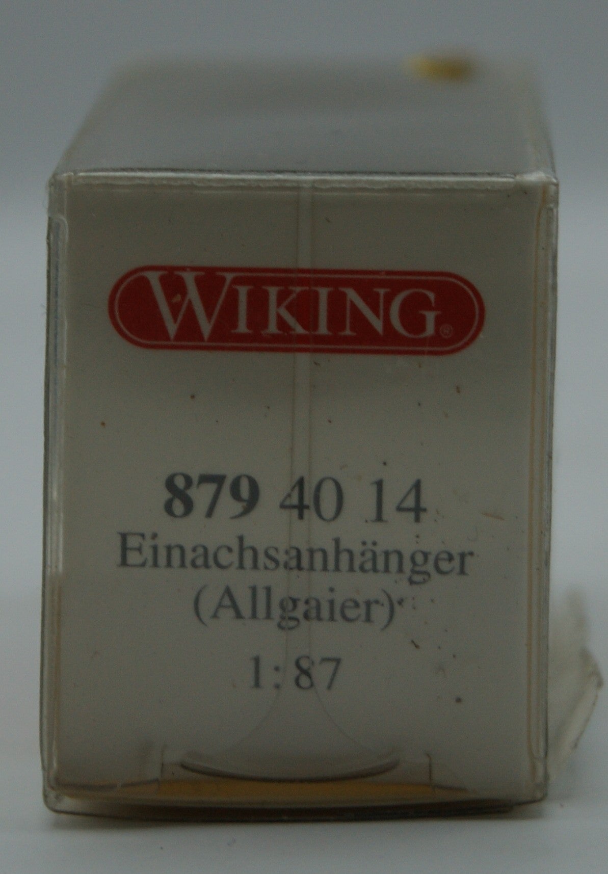 Wiking 879 40 14 Einachsanhänger Allgaier schwarz 1:87 H0 OVP