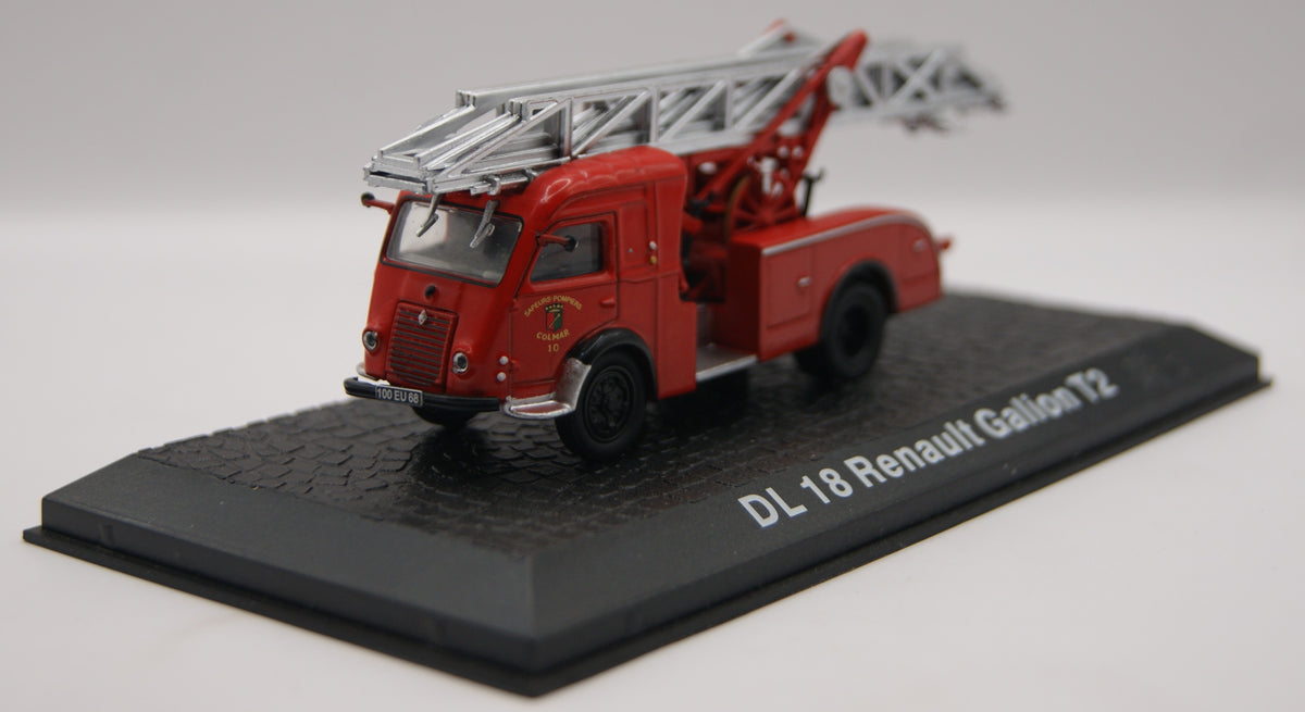 Atlas Renault Galion T2 DL 18 Feuerwehr Colmar 1:72 Drehleiter Nr. 10
