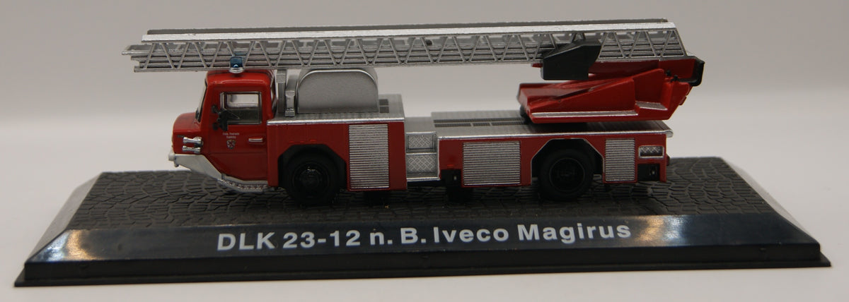 Atlas Iveco Magirus DLK 23-12 n.B. Feuerwehr Karlsruhe Drehleiter 1:72