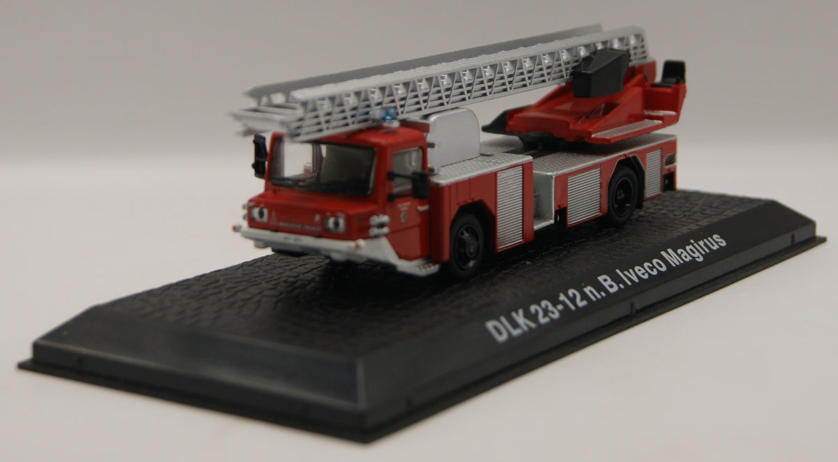Atlas Iveco Magirus DLK 23-12 n.B. Feuerwehr Karlsruhe Drehleiter 1:72