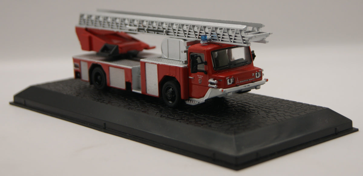 Atlas Iveco Magirus DLK 23-12 n.B. Feuerwehr Karlsruhe Drehleiter 1:72
