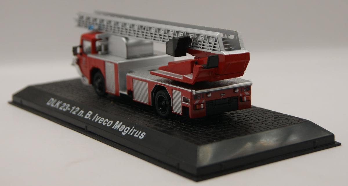 Atlas Iveco Magirus DLK 23-12 n.B. Feuerwehr Karlsruhe Drehleiter 1:72