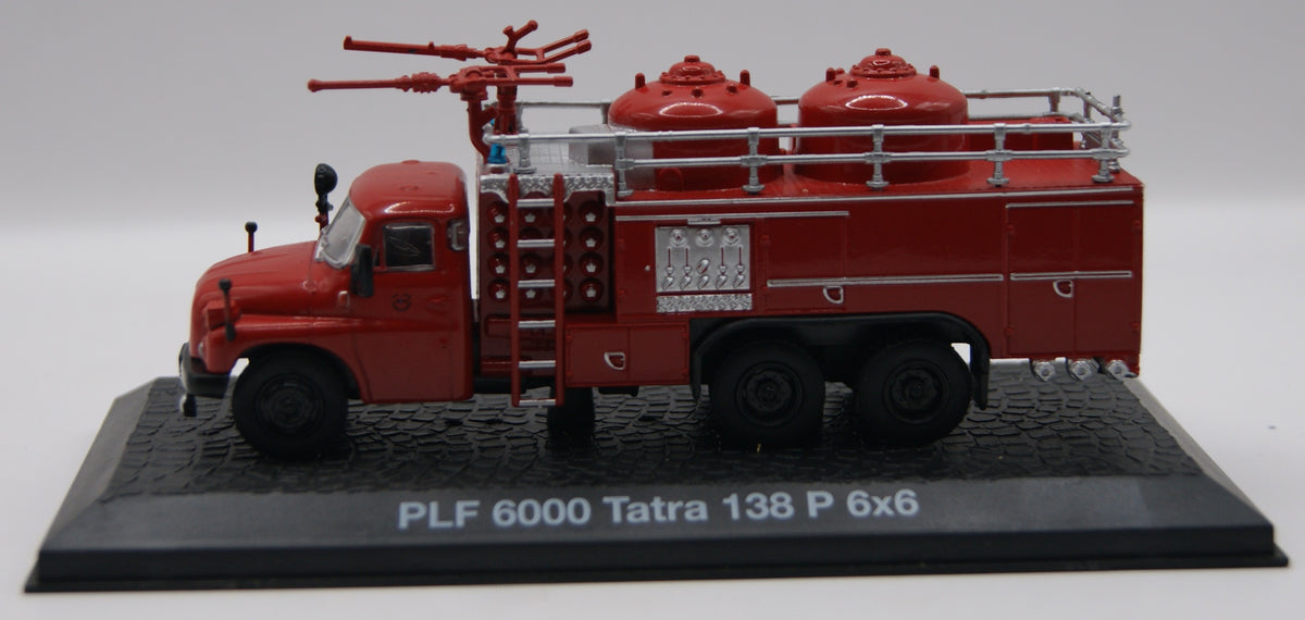 Atlas Tatra 138 P 6x6 PLF 6000 Feuerwehr Tanklöschfahrzeug 1:72