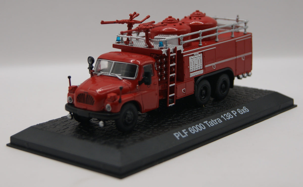 Atlas Tatra 138 P 6x6 PLF 6000 Feuerwehr Tanklöschfahrzeug 1:72