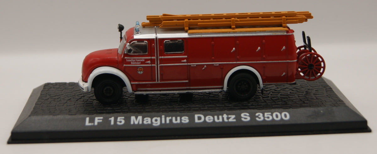 Atlas Magirus Deutz S 3500 LF 15 Feuerwehr Löschfahrzeug 1:72