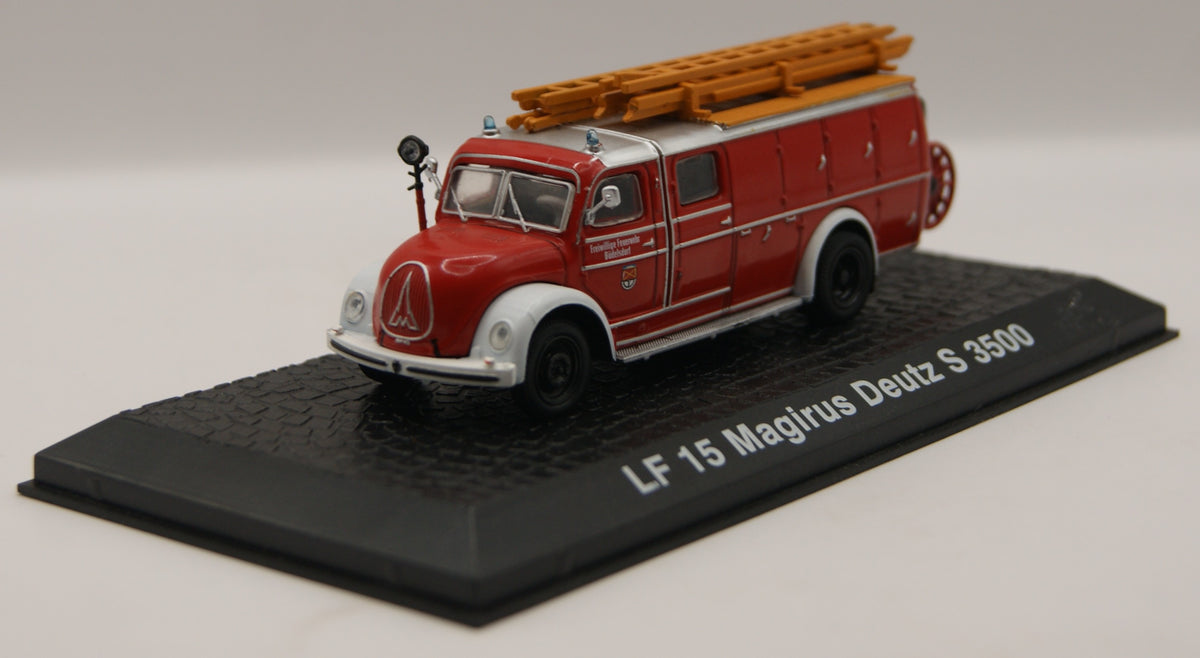 Atlas Magirus Deutz S 3500 LF 15 Feuerwehr Löschfahrzeug 1:72