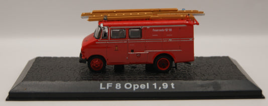 Atlas Opel Blitz 1,9 t LF 8 Feuerwehr Löschfahrzeug 1:72