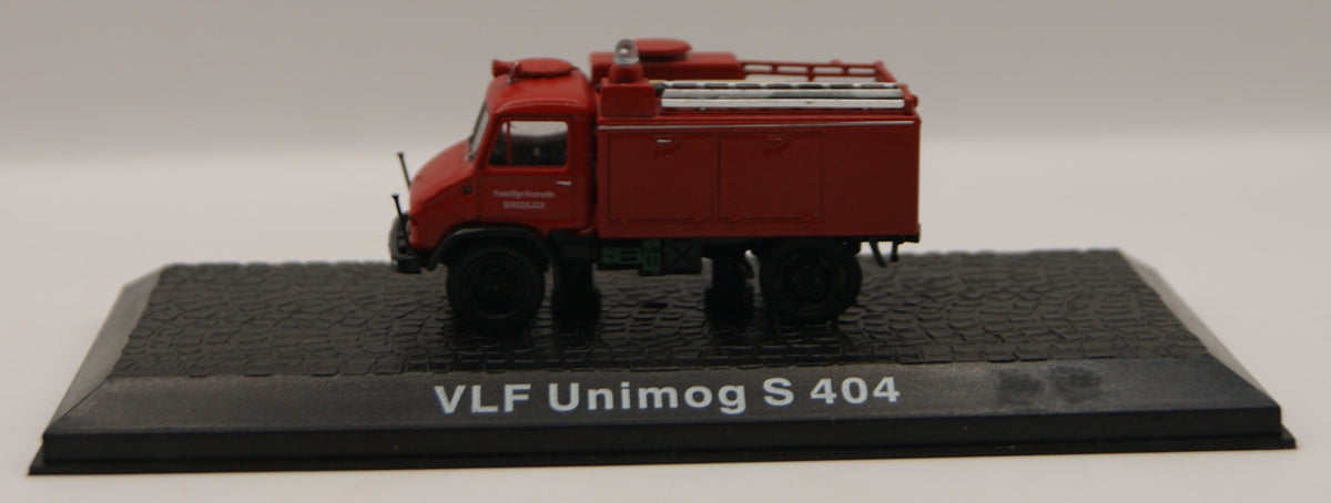 Atlas Mercedes-Benz Unimog S 404 VLF Feuerwehr Burgsalach 1:72