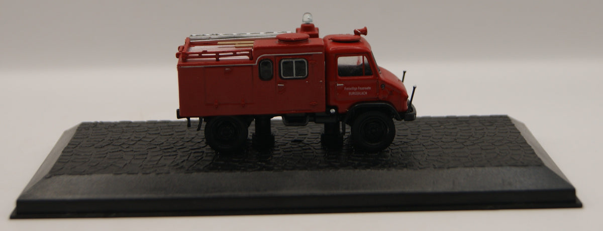 Atlas Mercedes-Benz Unimog S 404 VLF Feuerwehr Burgsalach 1:72