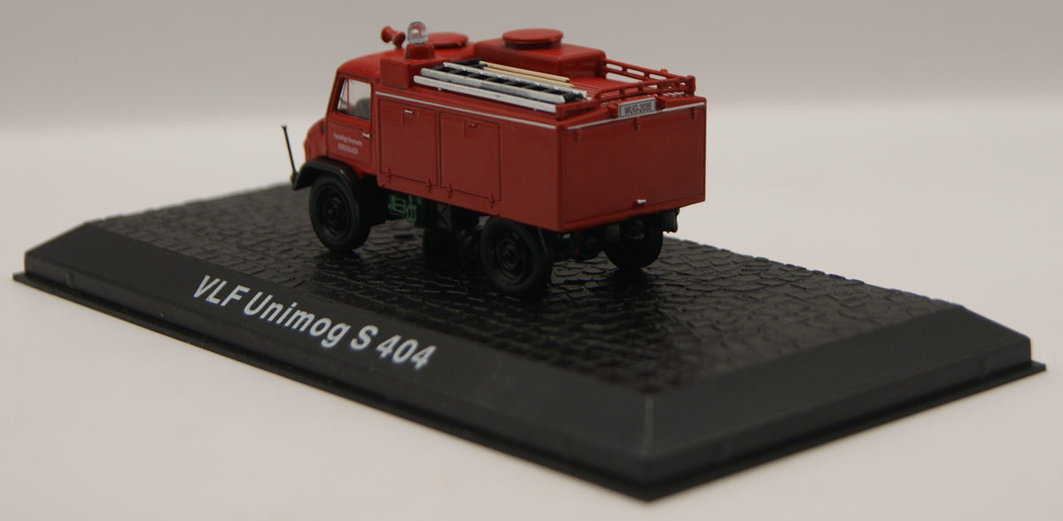 Atlas Mercedes-Benz Unimog S 404 VLF Feuerwehr Burgsalach 1:72