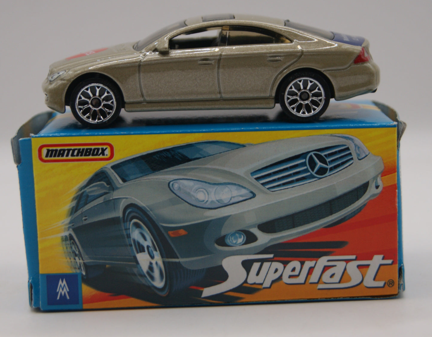 Matchbox Mercedes-Benz CLS 500 Workshop Leipzig 2007 Promo Superfast OVP RAR
