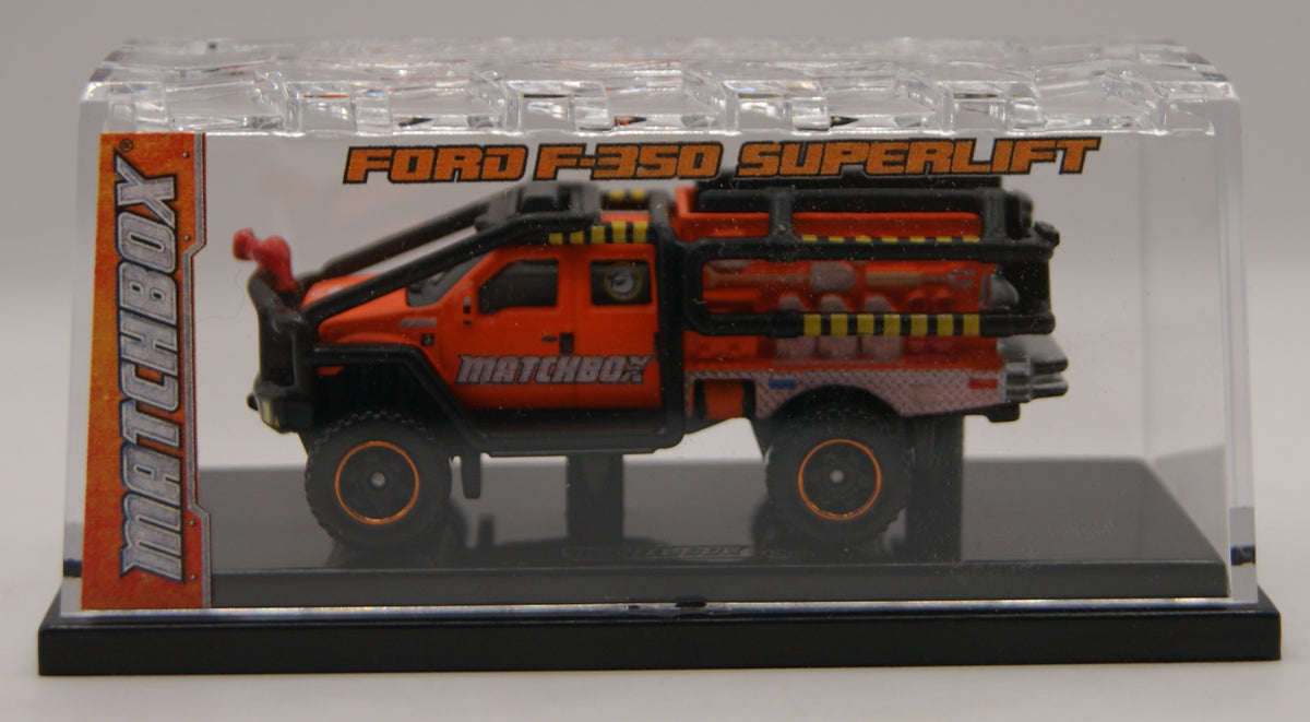 Matchbox Superfast Ford F-350 Super Duty Superlift – SEMA 2011 – Thailand – Box