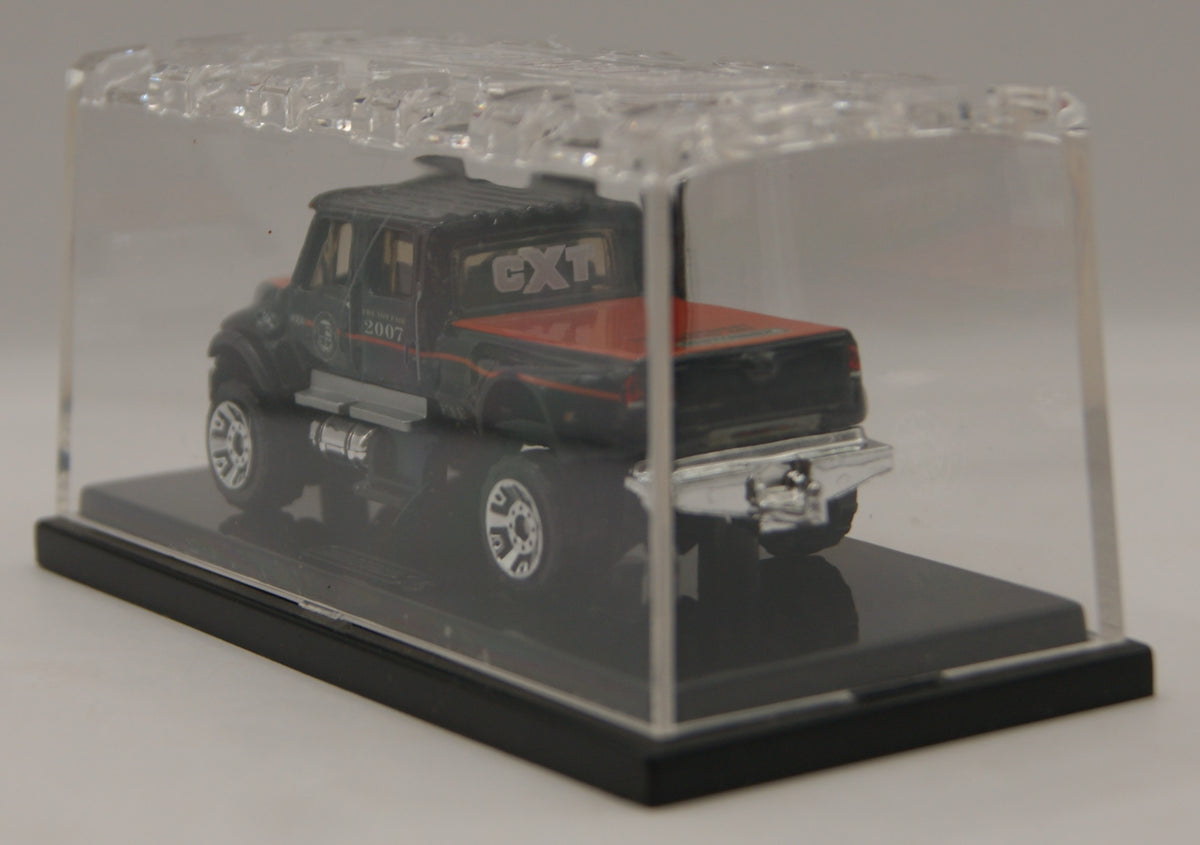 Matchbox Superfast International CXT Truck schwarz-orange – 2007 Pre Toy Fair RAR