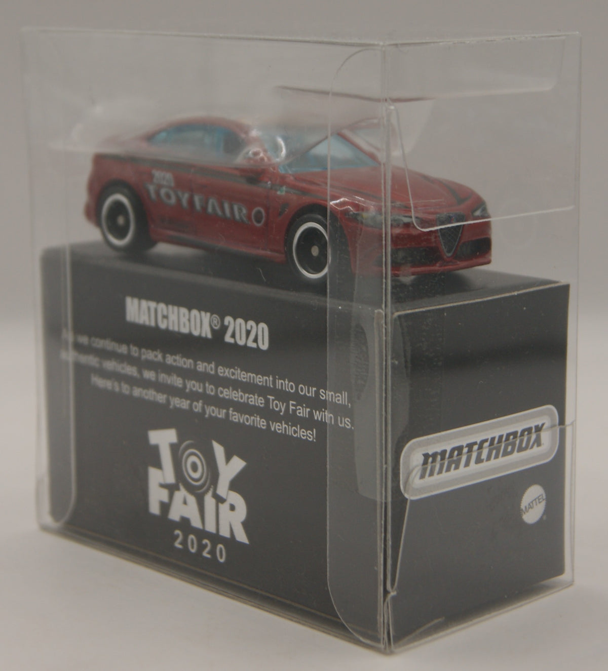 Matchbox Superfast 2016 Alfa Romeo Giulia rot – Spielwarenmesse 2020 – Sondermodell mit Box