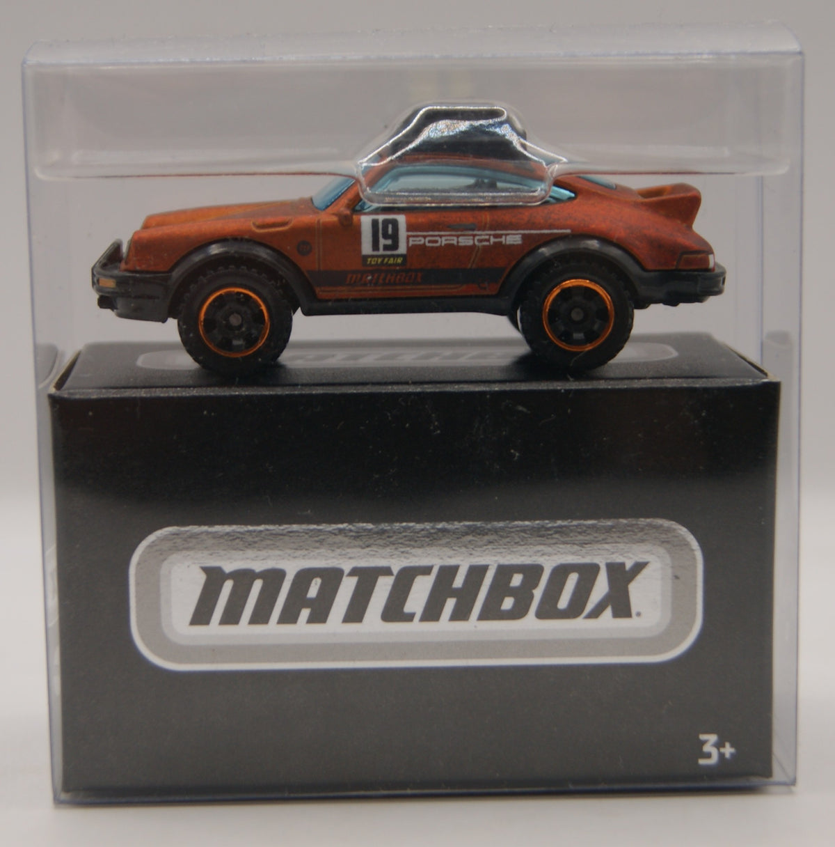 Matchbox Superfast 1985 Porsche 911 Rally bronzebraun – Spielwarenmesse 2019 – Sondermodell mit Box