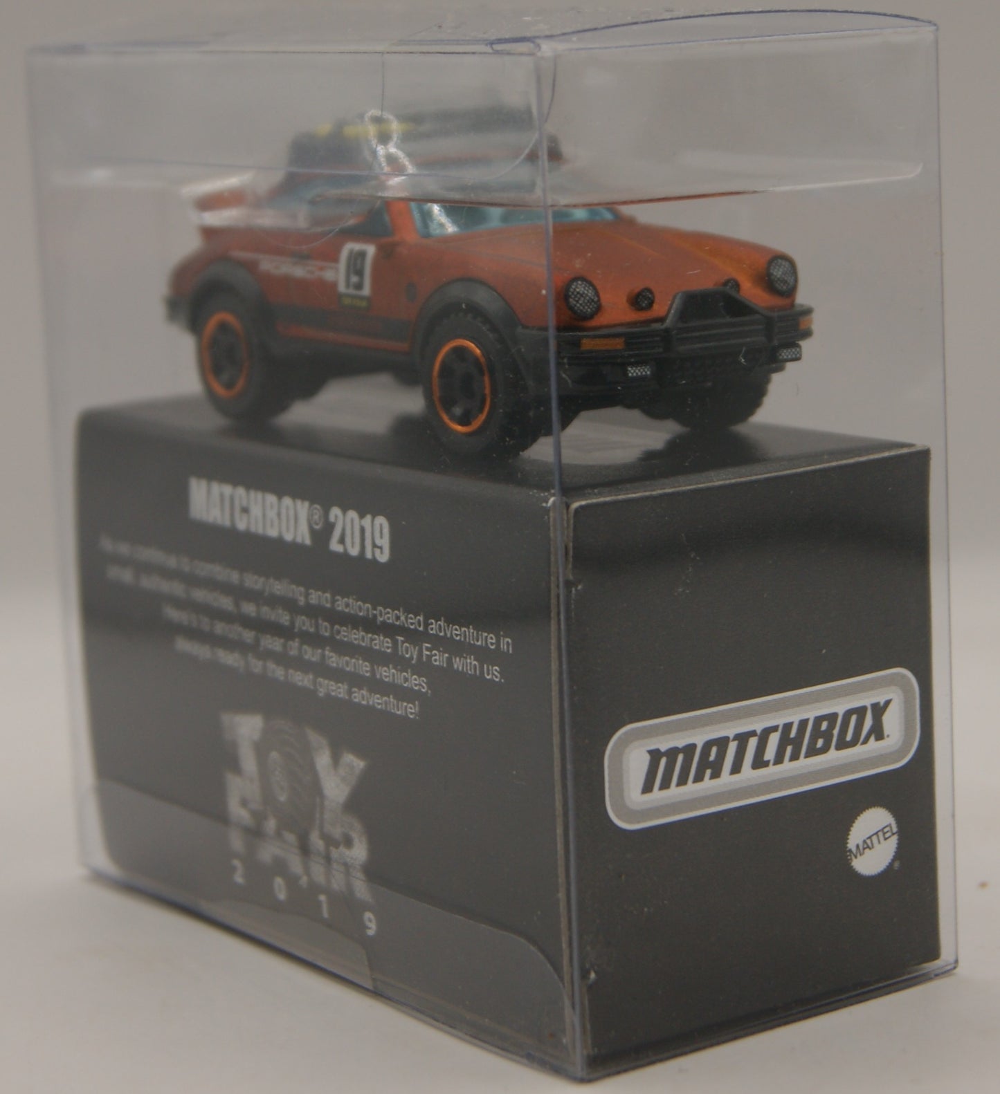 Matchbox Superfast 1985 Porsche 911 Rally bronzebraun – Spielwarenmesse 2019 – Sondermodell mit Box