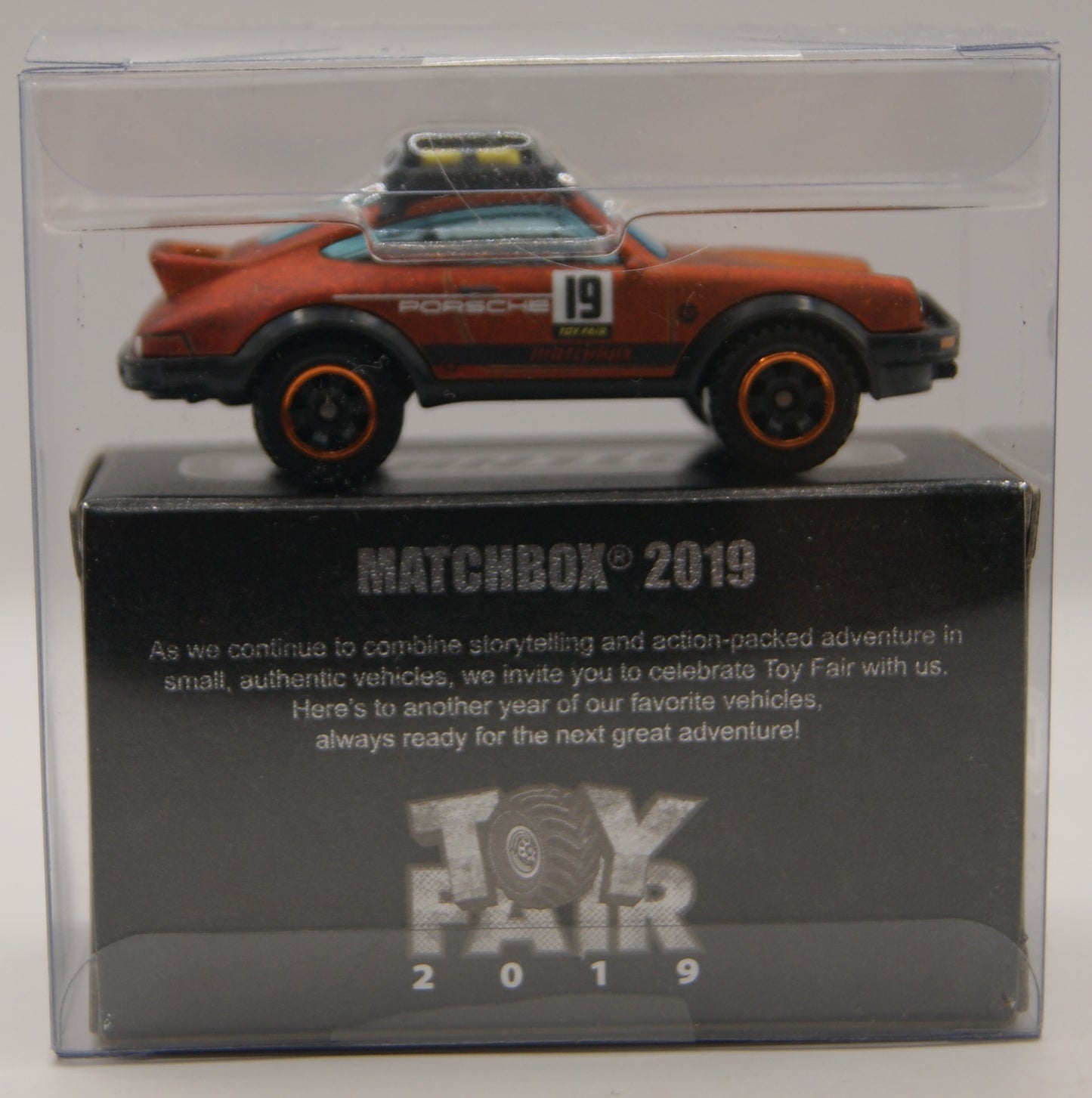 Matchbox Superfast 1985 Porsche 911 Rally bronzebraun – Spielwarenmesse 2019 – Sondermodell mit Box