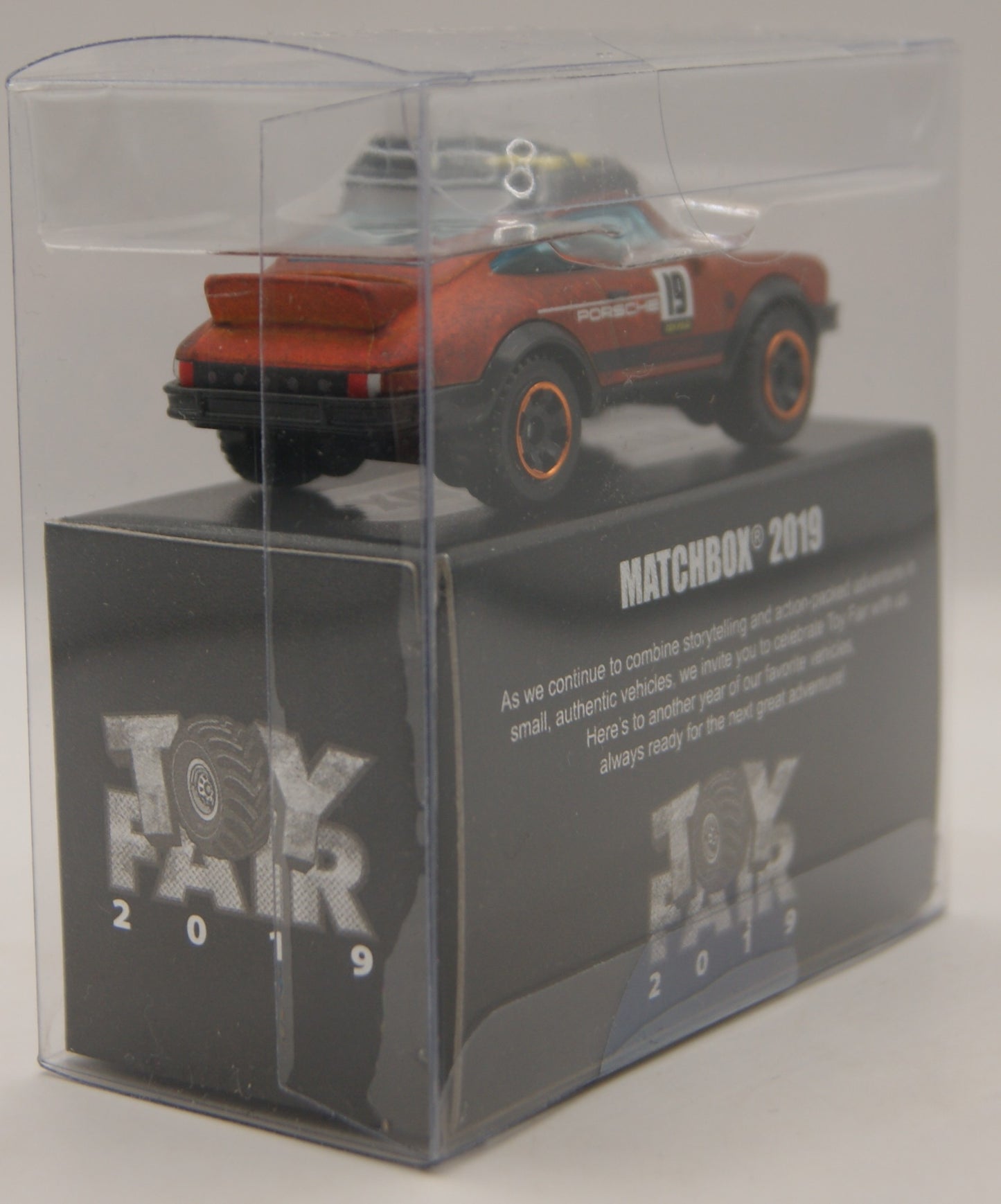 Matchbox Superfast 1985 Porsche 911 Rally bronzebraun – Spielwarenmesse 2019 – Sondermodell mit Box