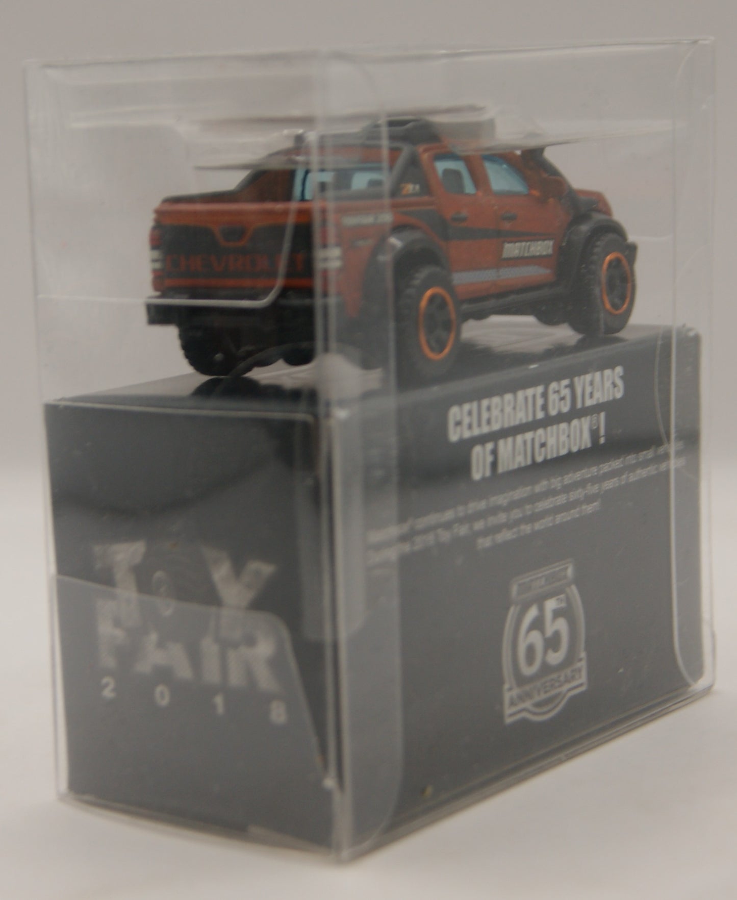 Matchbox Superfast Chevrolet Chevy ZX-R Pickup Truck 65th. 2018 Toy Fair. Box