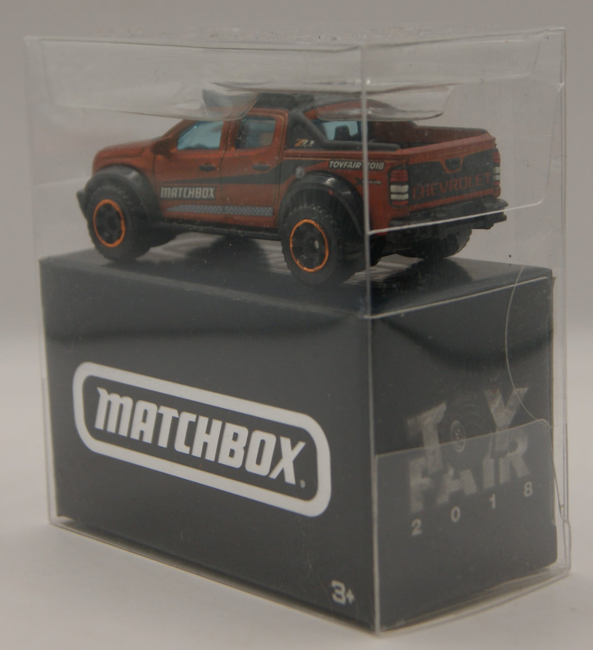 Matchbox Superfast Chevrolet Chevy ZX-R Pickup Truck 65th. 2018 Toy Fair. Box