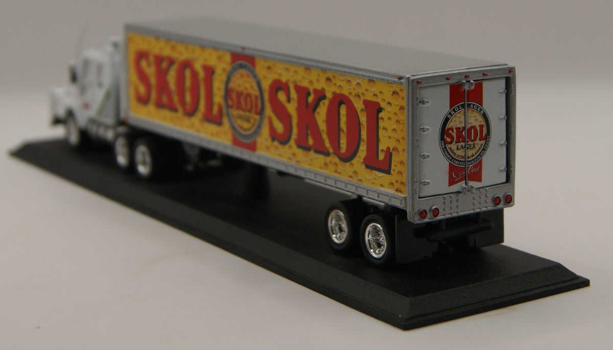 Matchbox Collectibles Scania SKOL Lager Sattelzug Werbemodell 1:100