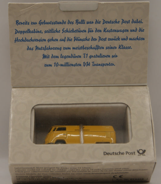 BUB Premium ClassiXXs VW T1 Deutsche Bundespost 1:87 Edition Deutsche Post OVP