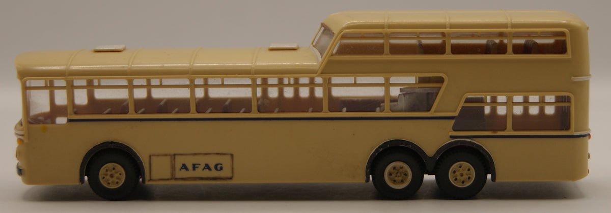 Brekina Mercedes-Benz O 317 Anderthalbdecker AFAG Flensburg Bus H0 1:87