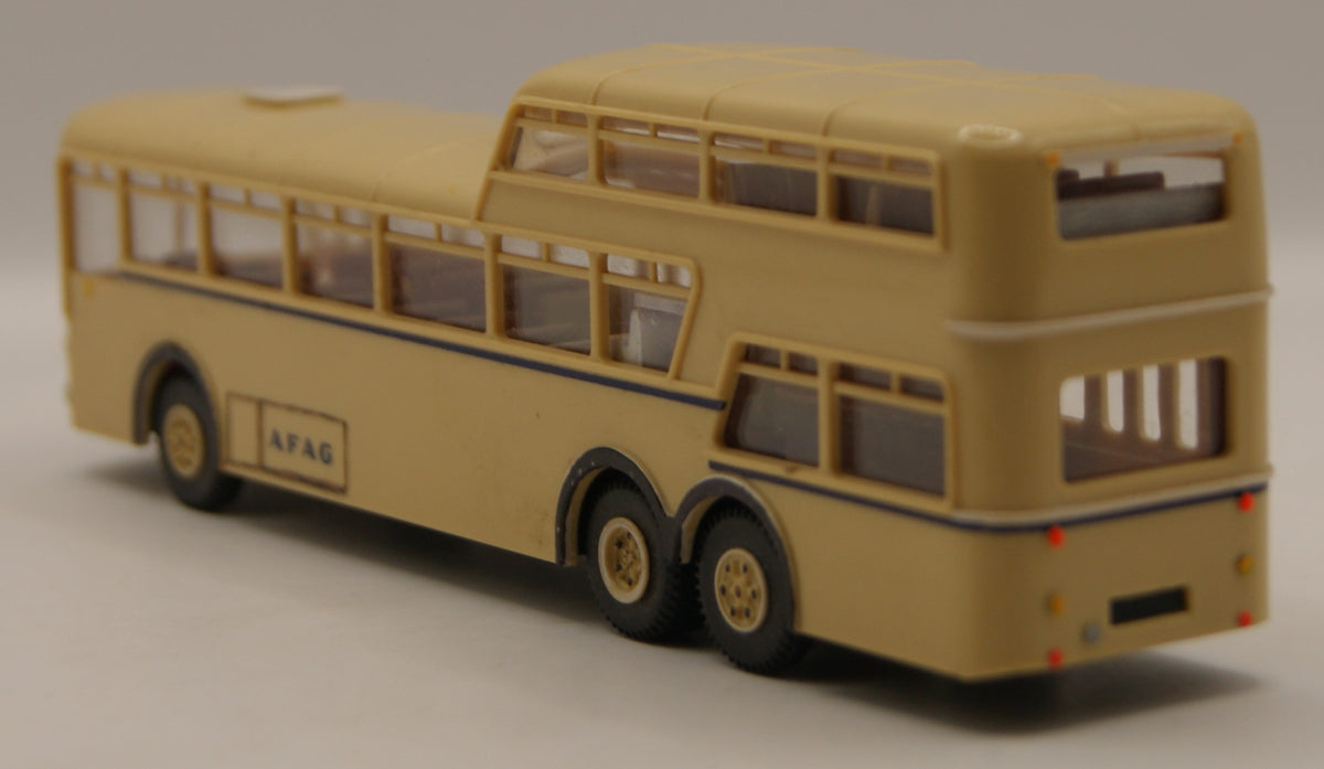 Brekina Mercedes-Benz O 317 Anderthalbdecker AFAG Flensburg Bus H0 1:87