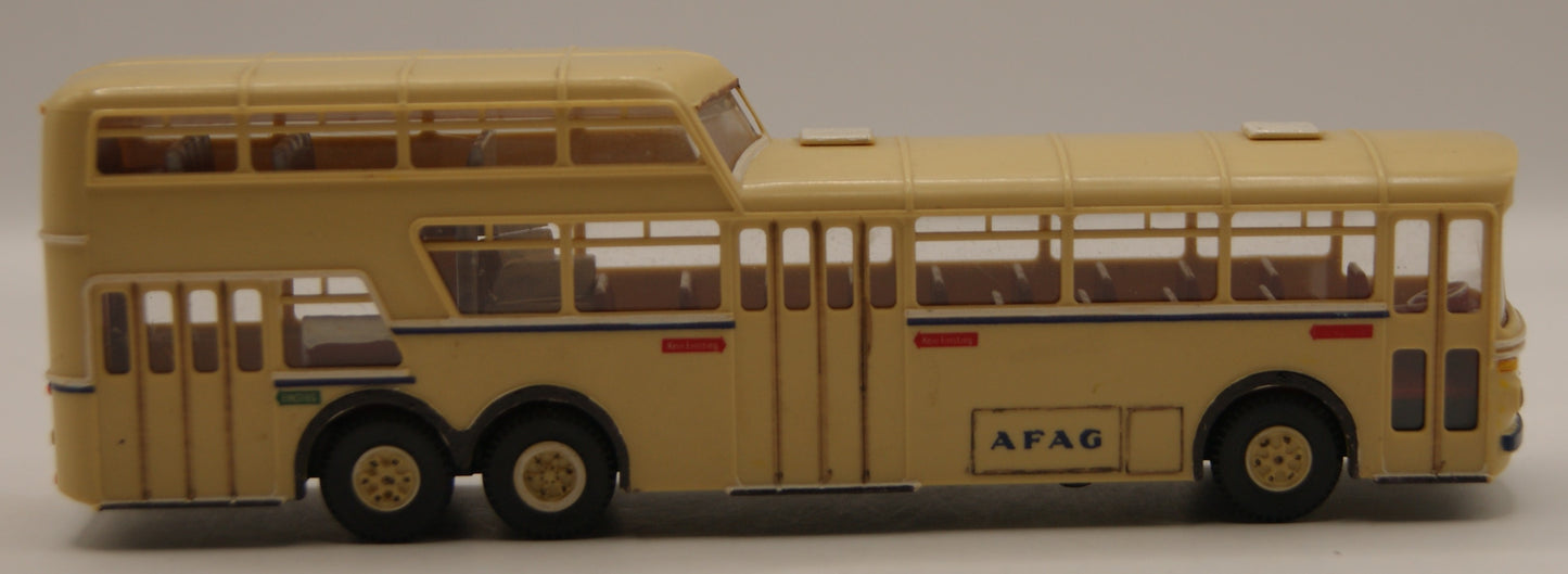 Brekina Mercedes-Benz O 317 Anderthalbdecker AFAG Flensburg Bus H0 1:87