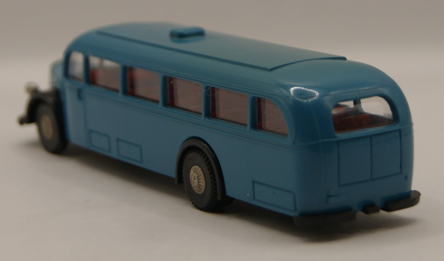 Brekina Mercedes-Benz O 5000 Reisebus blau neutral Oldtimer H0 1:87