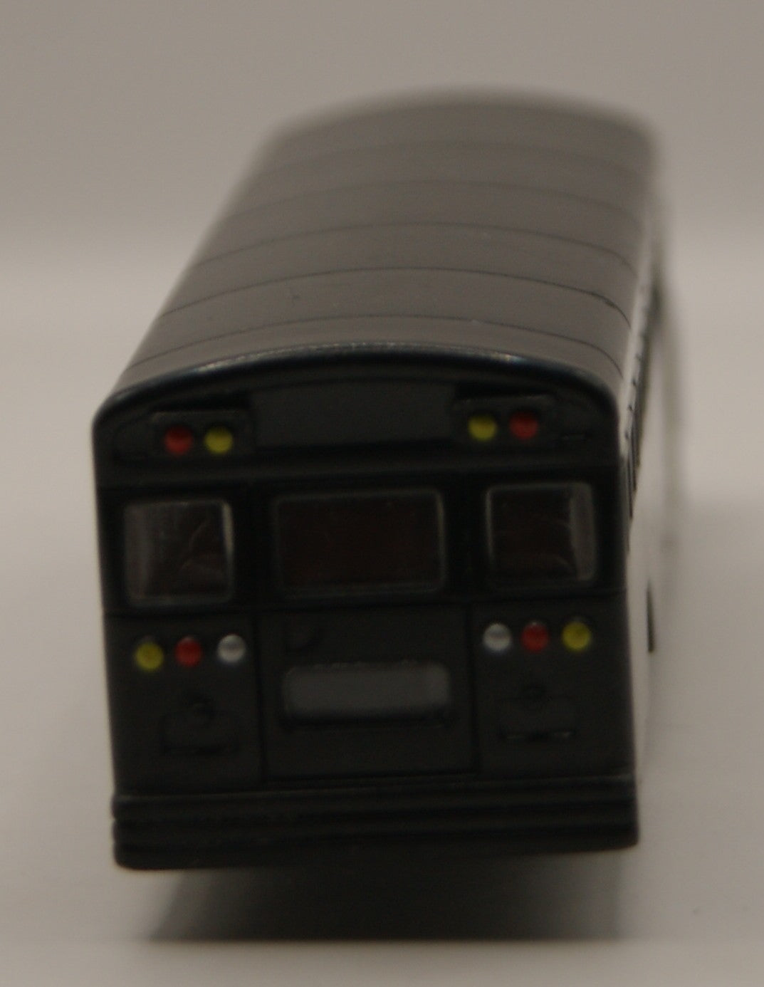 Hümmer Werbung H0 1:87 US School Bus schwarz Modellbus Omnibus