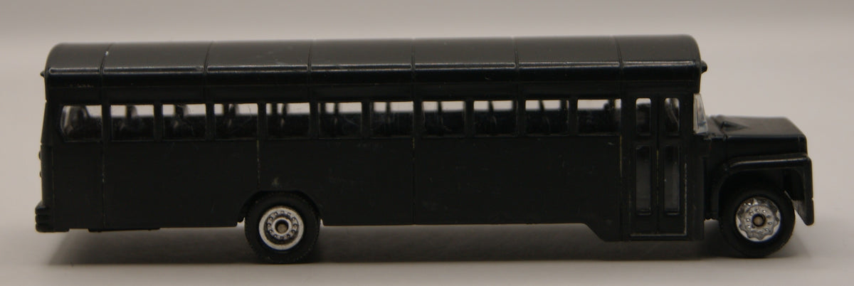 Hümmer Werbung H0 1:87 US School Bus schwarz Modellbus Omnibus