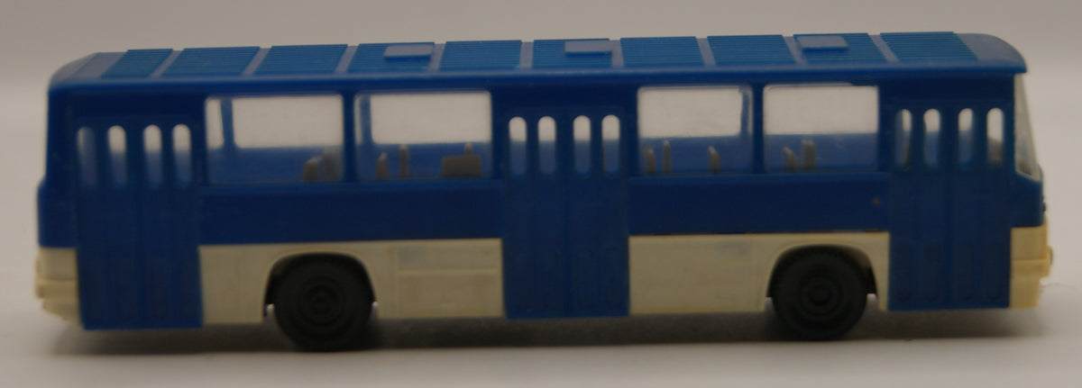 Ikarus 260 Stadtbus H0 1:87 blau creme DDR Modellbus ohne OVP