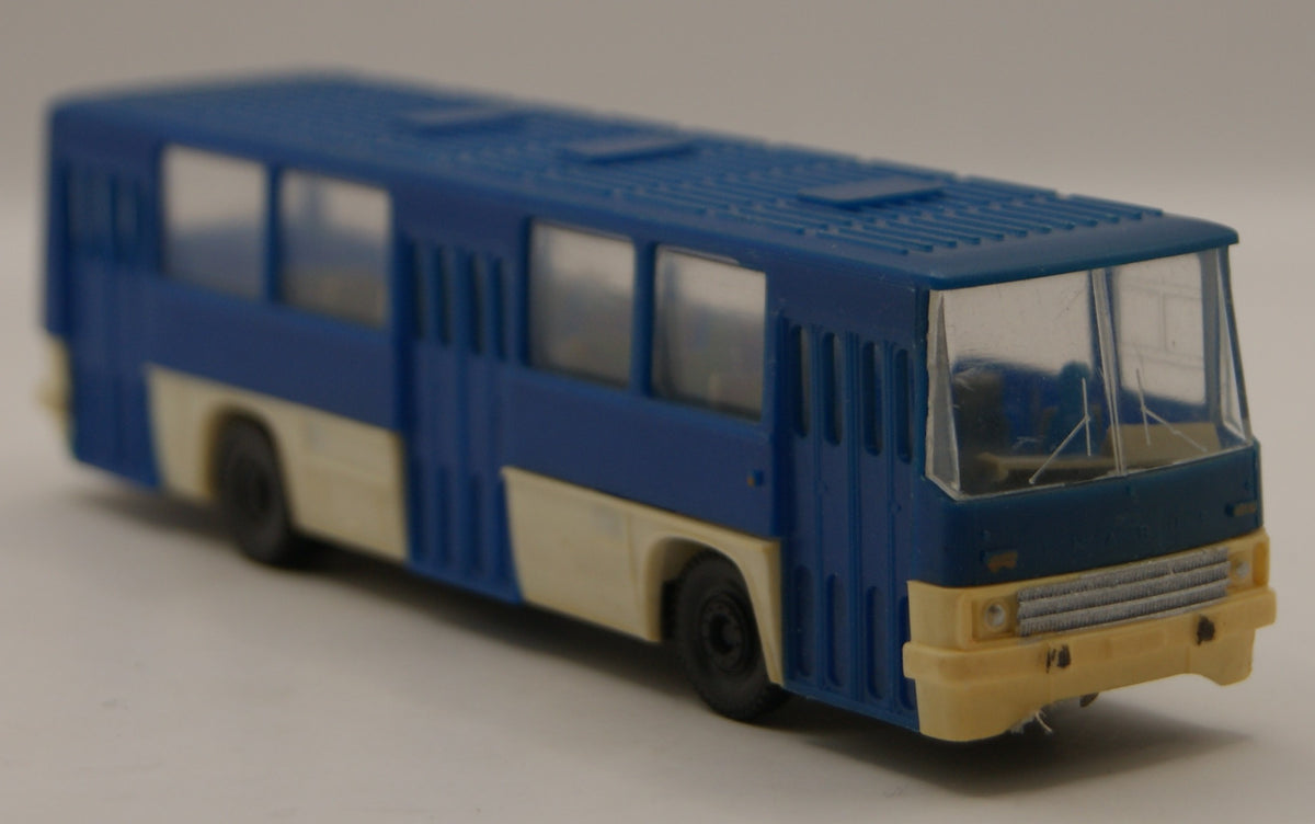 Ikarus 260 Stadtbus H0 1:87 blau creme DDR Modellbus ohne OVP