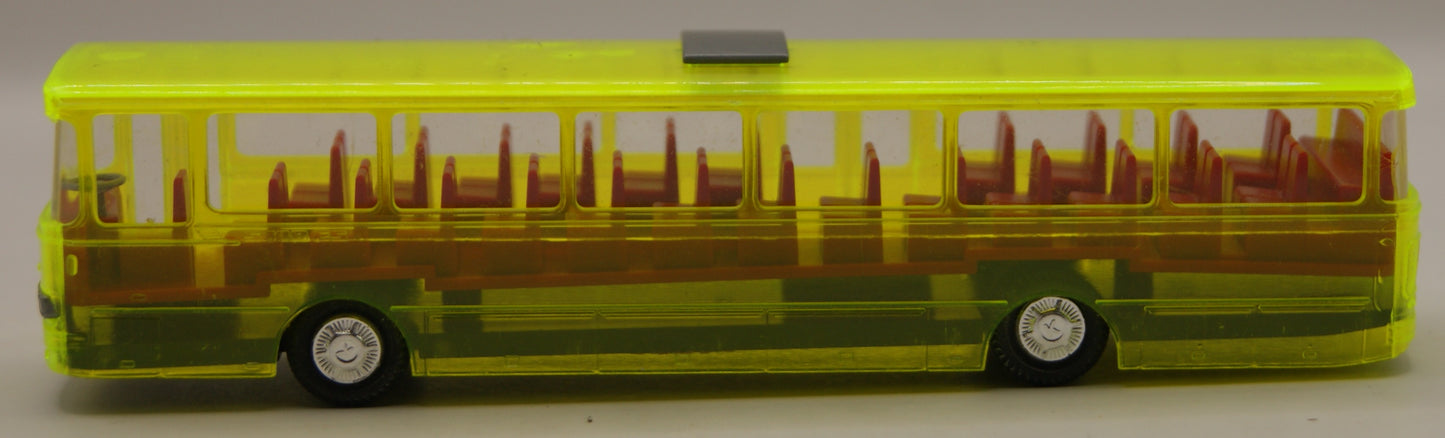 IMU Setra S 140 ES H0 1:87 transparent neon gelb Reisebus Modellbus