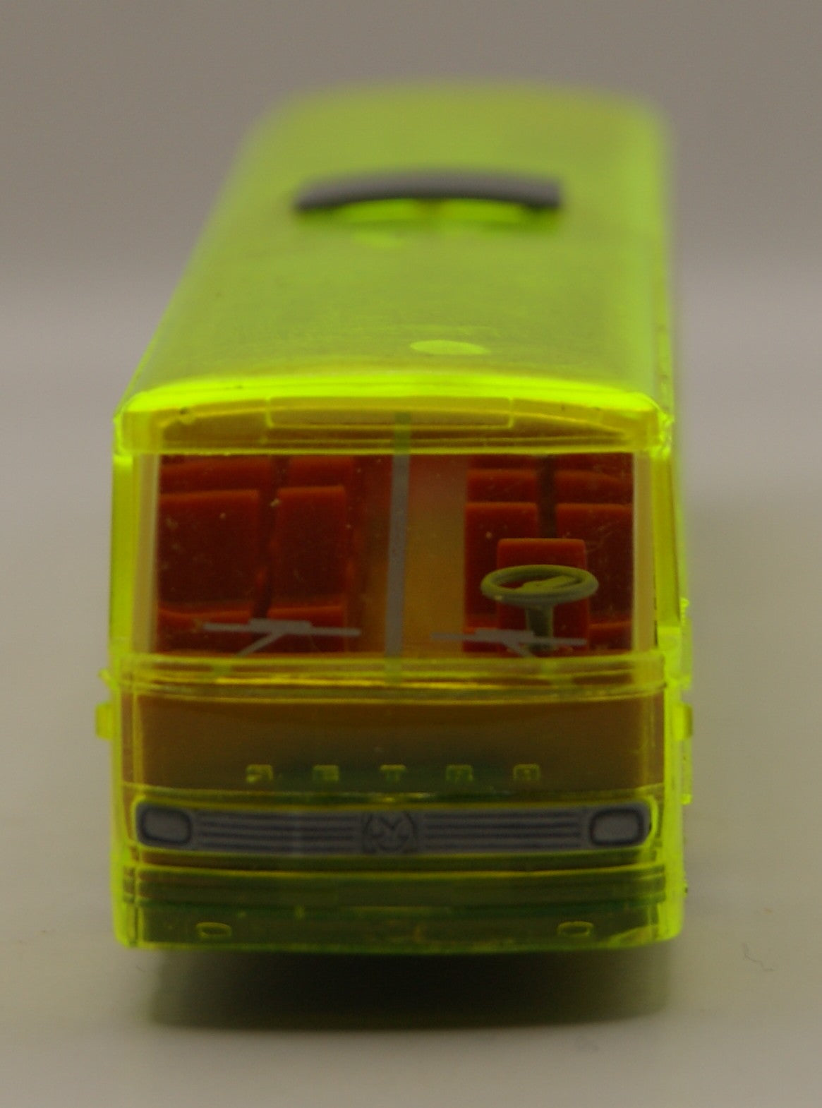 IMU Setra S 140 ES H0 1:87 transparent neon gelb Reisebus Modellbus